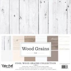 Echo Park Cool Wood Grains 12 X 12 Collection Kit Cwg389016*