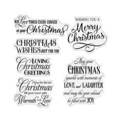 Crafter's Companion Christmas Sparkle Clear Stamps S-cr-ca-st-chsp* -Simon Says Stamp 0002254935