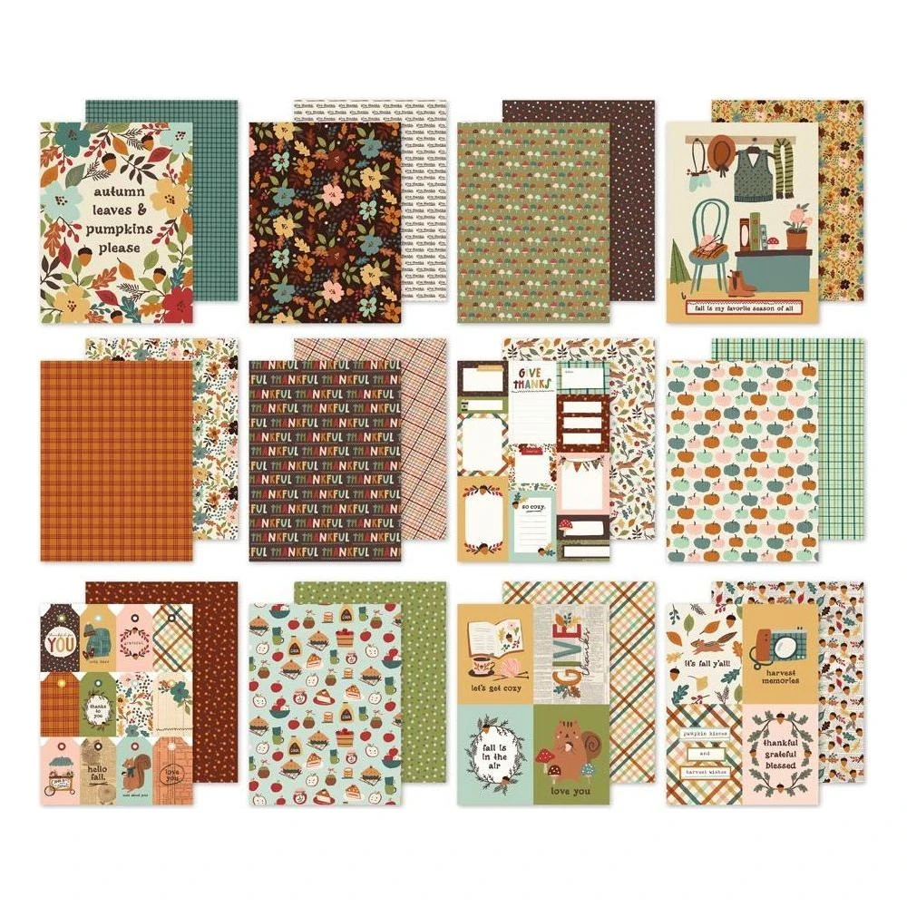 Simple Stories Cider And Donuts 6 X 8 Paper Pad 22915 4 Simple Stories Cider And Donuts 6 X 8 Paper Pad 22915 - Image 2