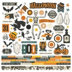 Simple Stories Vintage Scary Stories 12 X 12 Collection Kit 22800* -Simon Says Stamp 0002257693