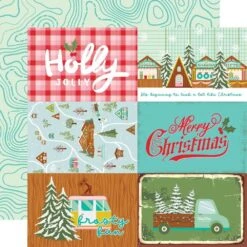 Simple Stories Snow Pine Lodge 12 X 12 Collection Kit 23100* 18 Simple Stories Snow Pine Lodge 12 X 12 Collection Kit 23100* -Simon Says Stamp 0002257700