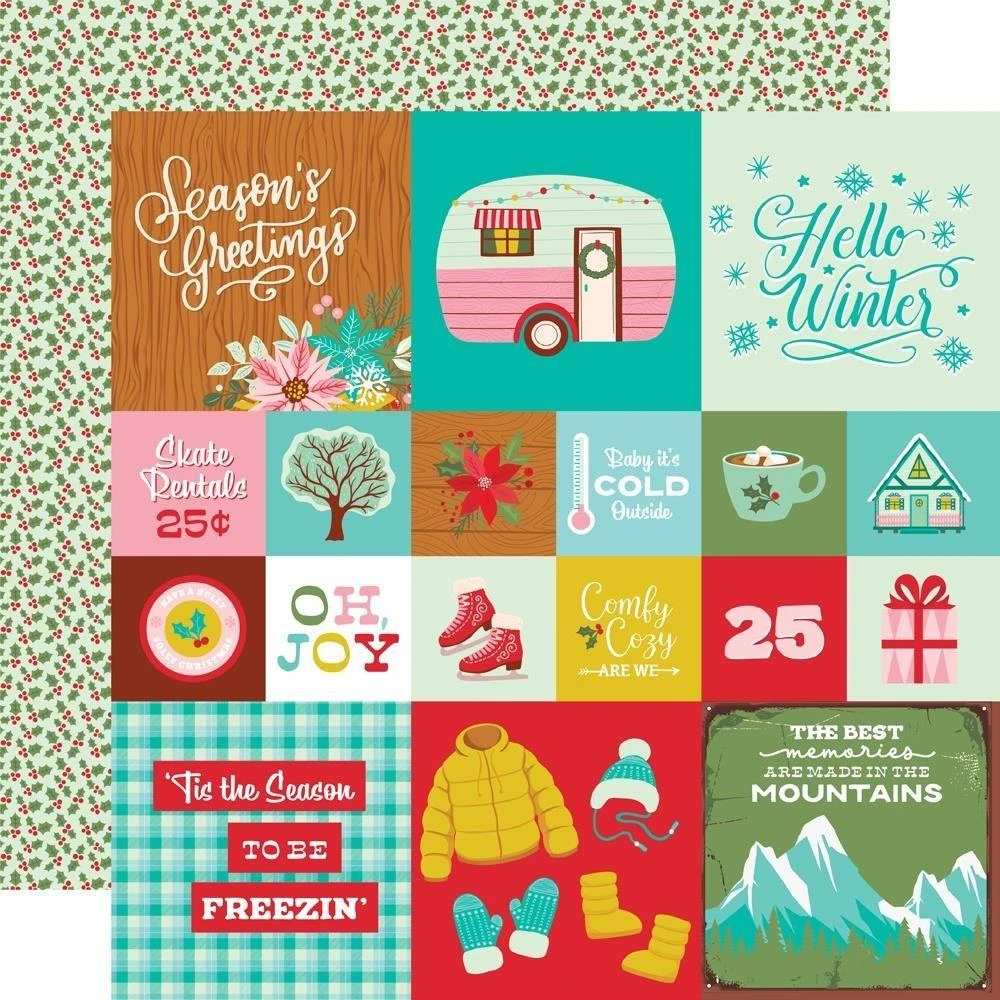 Simple Stories Snow Pine Lodge 12 X 12 Collection Kit 23100* 9 Simple Stories Snow Pine Lodge 12 X 12 Collection Kit 23100* - Image 7
