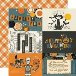 Simple Stories Vintage Scary Stories 12 X 12 Collection Kit 22800* -Simon Says Stamp 0002257855