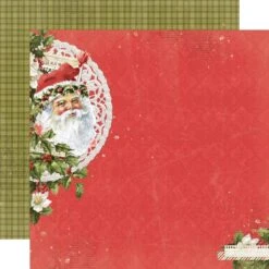 Simple Stories Vintage Yuletide 12 X 12 Collector's Essential Kit 23201 -Simon Says Stamp 0002258495