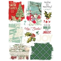 Simple Stories Vintage Holly Jolly Rub Ons 23326 9 Simple Stories Vintage Holly Jolly Rub Ons 23326 -Simon Says Stamp 0002258498