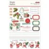 Simple Stories Vintage Holly Jolly Rub Ons 23326 -Simon Says Stamp 0002258499