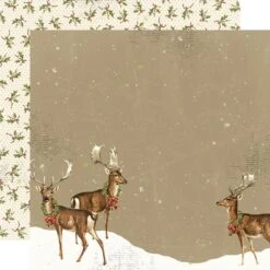 Simple Stories Vintage Yuletide 12 X 12 Collector's Essential Kit 23201 -Simon Says Stamp 0002258547