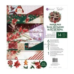 Prima Marketing From The North Pole 12 X 12 Paper Pad 670658*