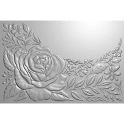 Crafter's Companion Swirling Florals 3D Embossing Folder Cc-3d-ef4-swfl* -Simon Says Stamp 0002264534