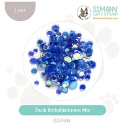 Simon Says Stamp Embellishment Mix Dusk 0224ds Celebrate