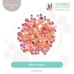 Simon Says Stamp Embellishment Mix Neon Peach 0525np Moments In Time