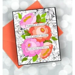 Spellbinders BetterPress Butterfly Garden Press Plate And Die Set BP-027 -Simon Says Stamp 0623 BetterPress Video 5 by Jennifer McGuire Ink 4a99dbe0 a1f0 4b04 b82d 2c653a837944