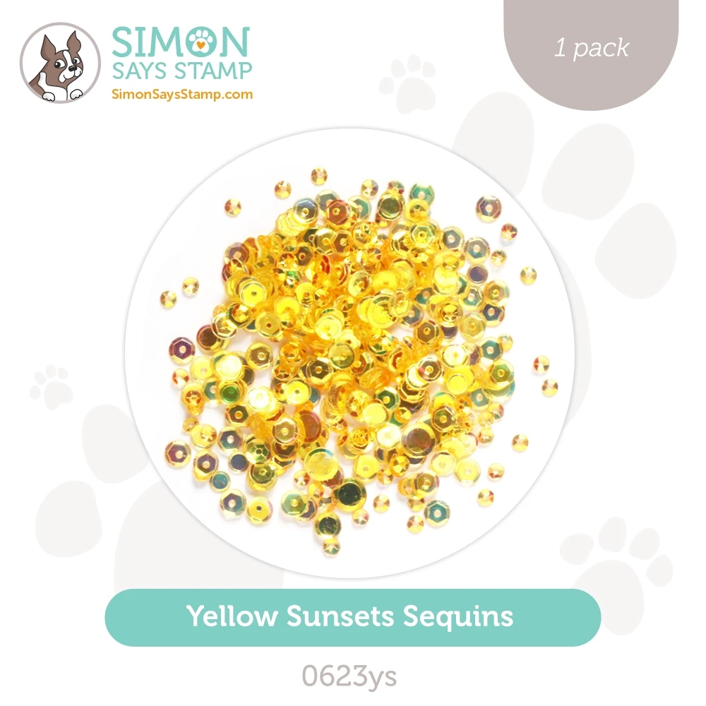 Simon Says Stamp Embellishment Mix Yellow Sunsets 0623ys * 3 Simon Says Stamp Embellishment Mix Yellow Sunsets 0623ys *