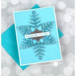 Spellbinders Vintage Ornaments 3D Embossing Folder E3D-064 -Simon Says Stamp 0723 Cards Video 16 by Jennifer McGuire Ink