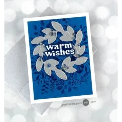 Birch Press Design Adornment Wreath Dies 57485* -Simon Says Stamp 0723 Heat Embossing Video 1 by Jennifer McGuire Ink b906cfc7 7b2c 4aa7 88c9 a9f1455b67c2