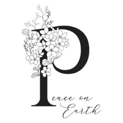 Spellbinders Floral P And Sentiment Press Plates Bp-139*