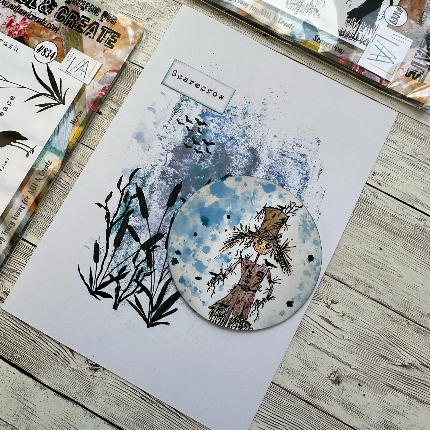 AALL & Create Scarecrow A6 Clear Stamps 1009 4 AALL & Create Scarecrow A6 Clear Stamps 1009 - Image 2