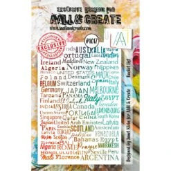 AALL & Create Bucket List A7 Clear Stamp 1017