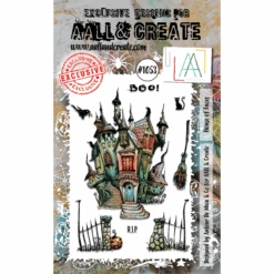 AALL & Create House Of Faces A6 Clear Stamps 1053