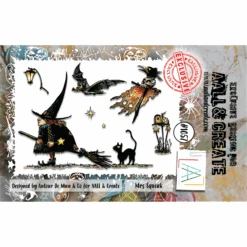 AALL & Create Mrs Squeak A7 Clear Stamps 1057
