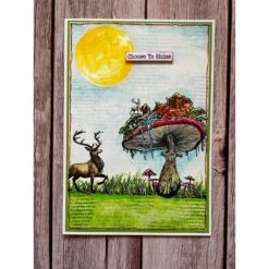 AALL & Create Clifftop Fungarismo A6 Clear Stamps 1095* -Simon Says Stamp 1095 2