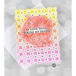 Pinkfresh Studio Favorite Things Sentiments Press Plate 215623 -Simon Says Stamp 1223 Press Plate Ideas Video 10 by Jennifer McGuire Ink d1e34e92 5321 487d 9577 6531ce3816e4