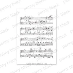 Penny Black Shimmering Tune Stick And Shine Sheets 15-005