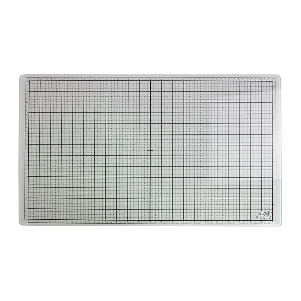 Tim Holtz Tonic Glass Studio Mats And Media Ruler Bundle 7 Tim Holtz Tonic Glass Studio Mats And Media Ruler Bundle - Image 5
