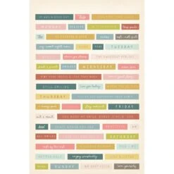 Simple Stories Wildflower Sticker Book 19520* 26 Simple Stories Wildflower Sticker Book 19520* -Simon Says Stamp 19520 master new alt09