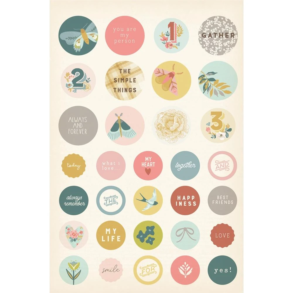 Simple Stories Wildflower Sticker Book 19520* 16 Simple Stories Wildflower Sticker Book 19520* - Image 14