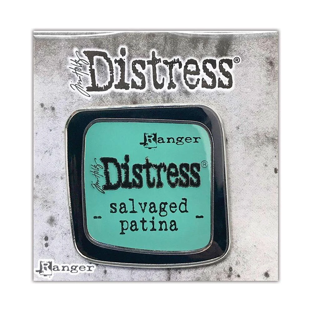 Tim Holtz Distress Enamel Pin Salvaged Patina Ranger Tdz73154 3 Tim Holtz Distress Enamel Pin Salvaged Patina Ranger Tdz73154