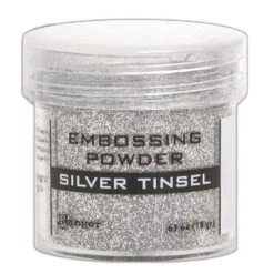 Ranger Embossing Powder Silver Tinsel Epj60437