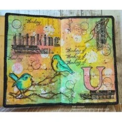 Dyan Reaveley Small Creative Journal Ranger Dylusions DYJ34117 -Simon Says Stamp 1 137713 FS ALT1031