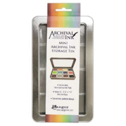 Ranger Mini Archival Ink Pads Storage Tin AIMA58434