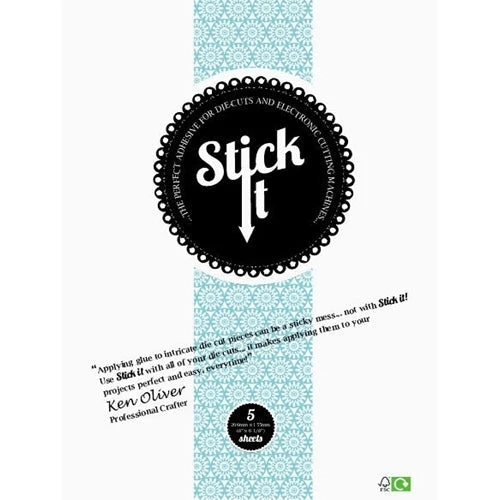 Stick It Adhesive Handy Pack 5 Sheets SK155 3 Stick It Adhesive Handy Pack 5 Sheets SK155