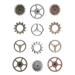 Tim Holtz Idea-ology SPROCKET GEARS Watch Parts Hardware TH92691 -Simon Says Stamp 1 32059 FS