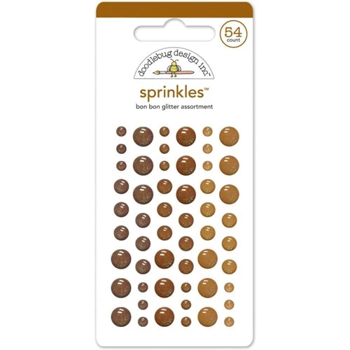 Doodlebug BON BON GLITTER Sprinkles Enamel Dots 4543 3 Doodlebug BON BON GLITTER Sprinkles Enamel Dots 4543