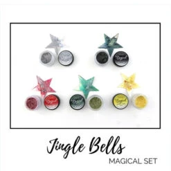 Lindy's Stamp Gang JINGLE BELLS Shimmers Pigment Powder 12312lgm -Simon Says Stamp 1 344105 FS alt01
