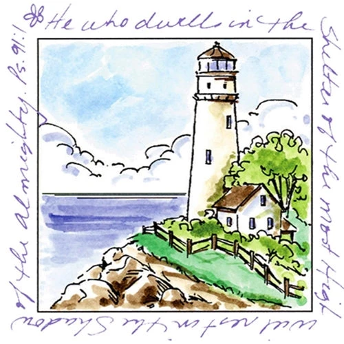 Art Impressions LIGHTHOUSE Window To The World Clear Stamp 3175 3 Art Impressions LIGHTHOUSE Window To The World Clear Stamp 3175