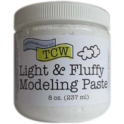 The Crafter's Workshop LIGHT AND FLUFFY MODELING PASTE TCW9004