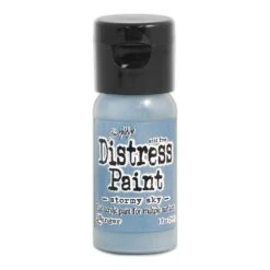Tim Holtz Flip Top Distress Paint Stormy Sky Ranger TDF53309