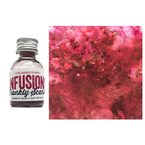 Paper Artsy FRANKLY SCARLET Infusions Colored Stain CS19 3 Paper Artsy FRANKLY SCARLET Infusions Colored Stain CS19
