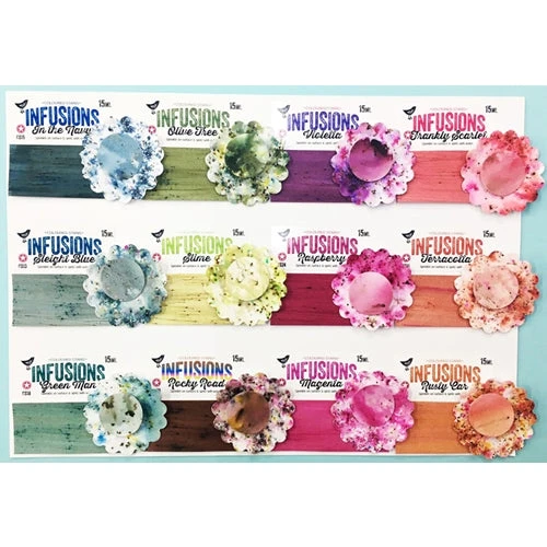 Paper Artsy FRANKLY SCARLET Infusions Colored Stain CS19 5 Paper Artsy FRANKLY SCARLET Infusions Colored Stain CS19 - Image 3