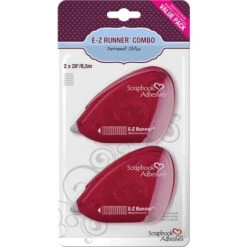 Scrapbook Adhesives EZ RUNNER COMBO Permanent Strips 01646