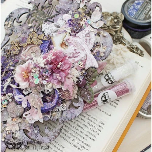 Prima Marketing Metallique White Pearl Art Alchemy Acrylic Paint 964436 7 Prima Marketing Metallique White Pearl Art Alchemy Acrylic Paint 964436 - Image 5