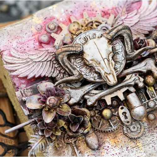 Prima Marketing Metallique White Pearl Art Alchemy Acrylic Paint 964436 9 Prima Marketing Metallique White Pearl Art Alchemy Acrylic Paint 964436 - Image 7