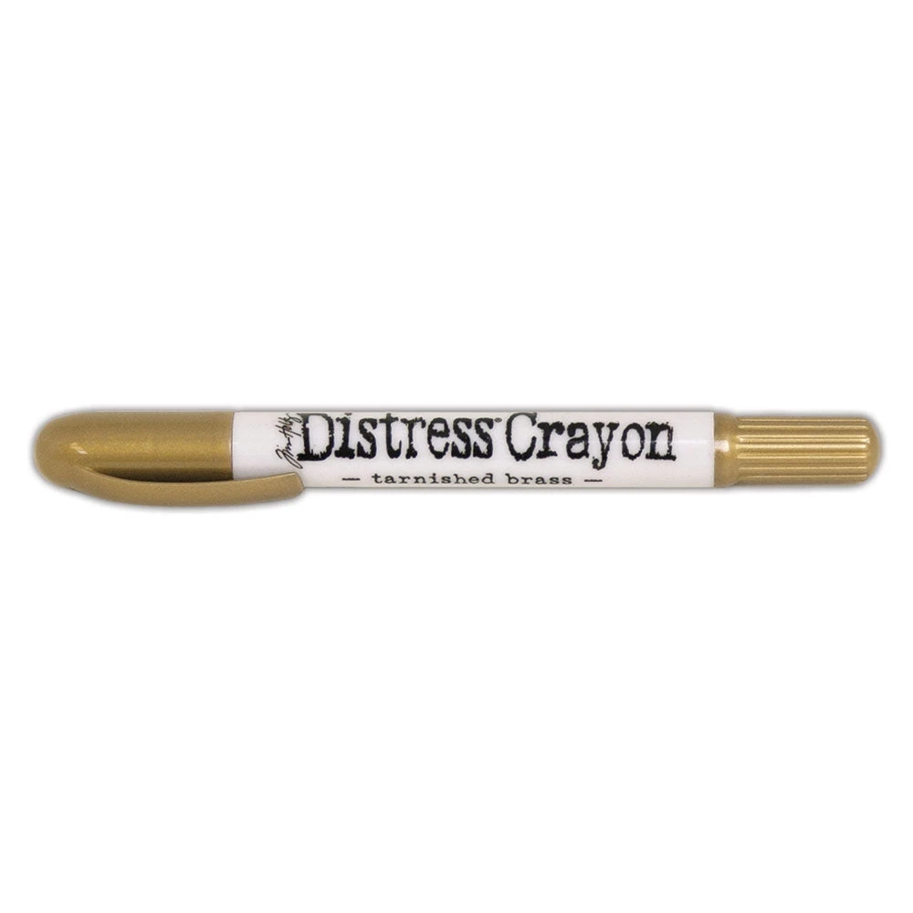 Ranger Tim Holtz Distress Crayon Tarnished Brass TDB58694 3 Ranger Tim Holtz Distress Crayon Tarnished Brass TDB58694