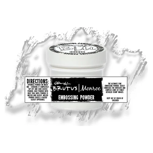 Brutus Monroe ICICLE Ultra Fine Embossing Powder BRU2517 3 Brutus Monroe ICICLE Ultra Fine Embossing Powder BRU2517