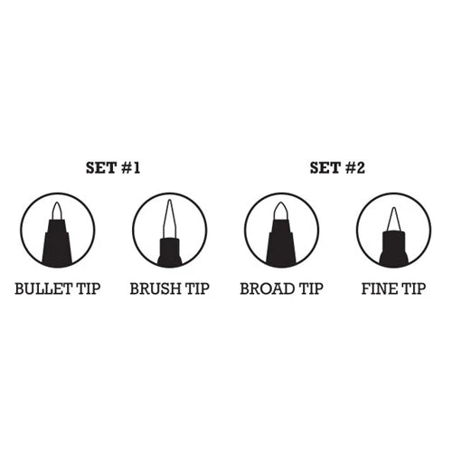 Ranger Clear Medium Pens Set 1 Letter It Lei58793 4 Ranger Clear Medium Pens Set 1 Letter It Lei58793 - Image 2