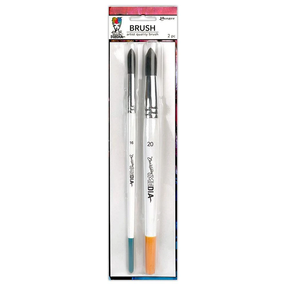Dina Wakley Ranger Round Brush Set Media Mda82163 3 Dina Wakley Ranger Round Brush Set Media Mda82163